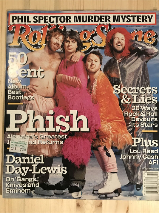 PHISH March 6, 2003 ROLLING STONES Magazine issue #917 #