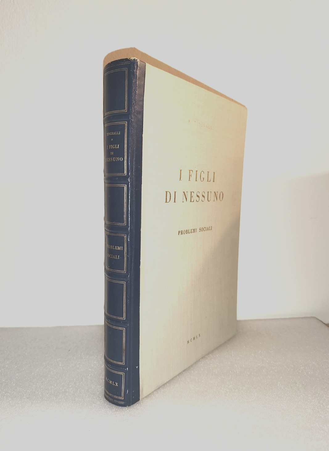 I figli di nessuno problemi sociali E. Tingralli, 1959 istituto editoriale nazio