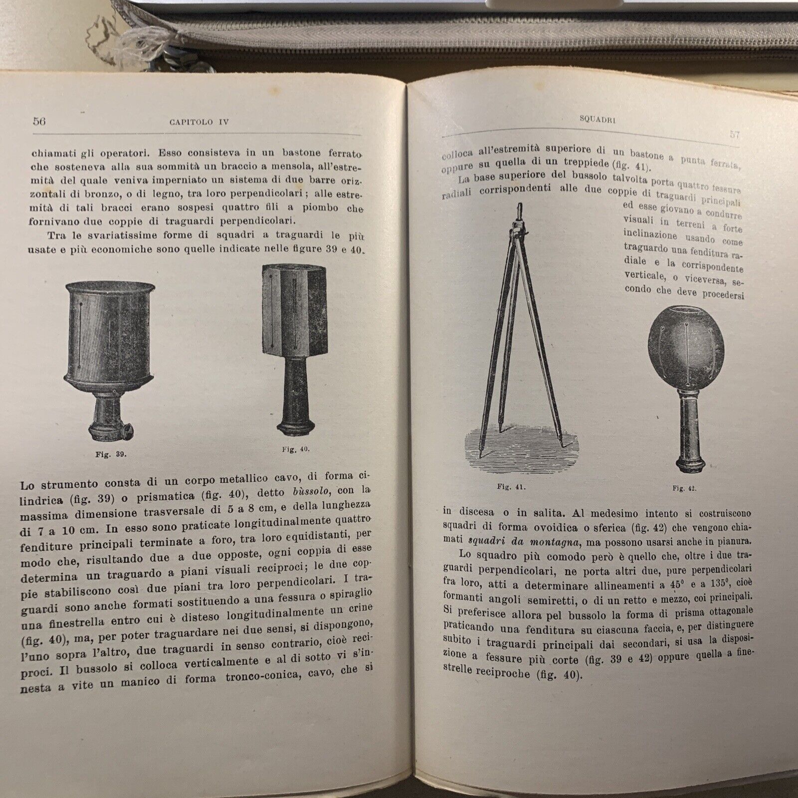 GEOMETRIA SUL TERRENO - breve corso di topografia. Emilio Cardea 1939 #
