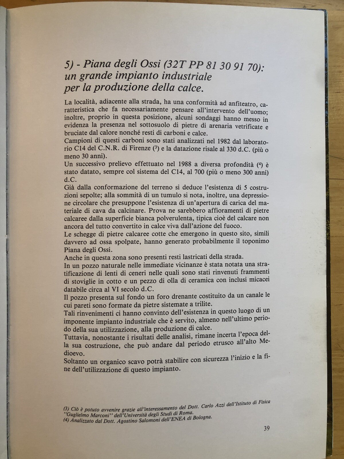 La strada Flaminia militare, Costa editore. Cesare Agostini 1989