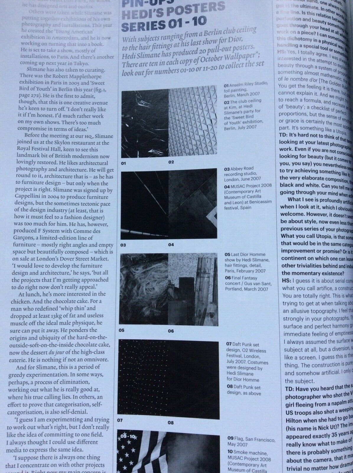 WALLPAPER MAGAZINE OCTOBER 2007