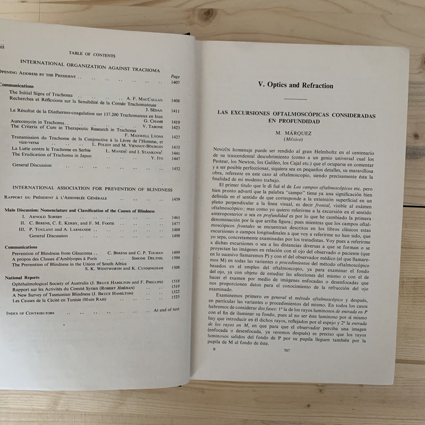 CONCILIUM OPHTHALMOLOGICUM XVI 1950 Britannia. Acta vol. II British Medical  #