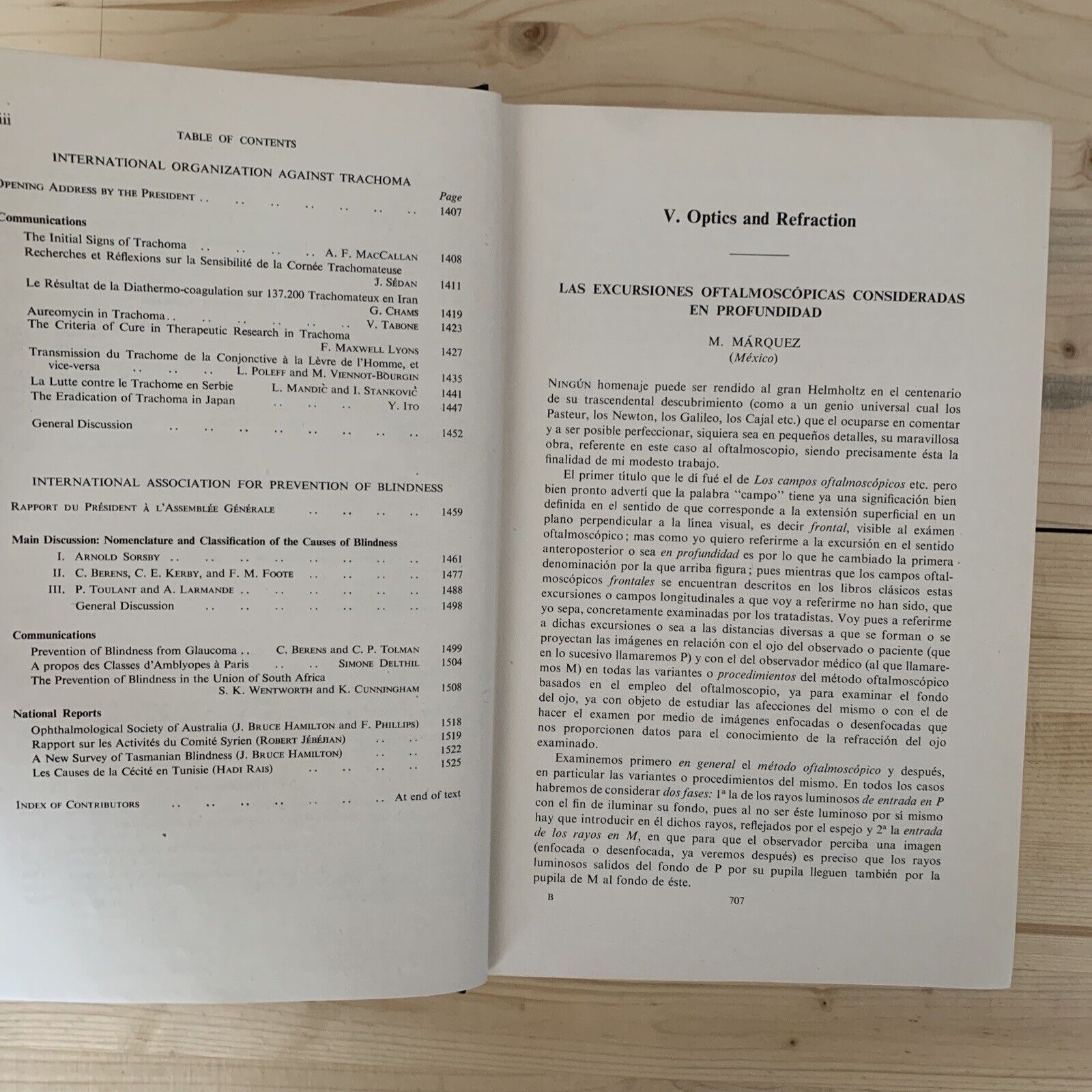 CONCILIUM OPHTHALMOLOGICUM XVI 1950 Britannia. Acta vol. II British Medical  #