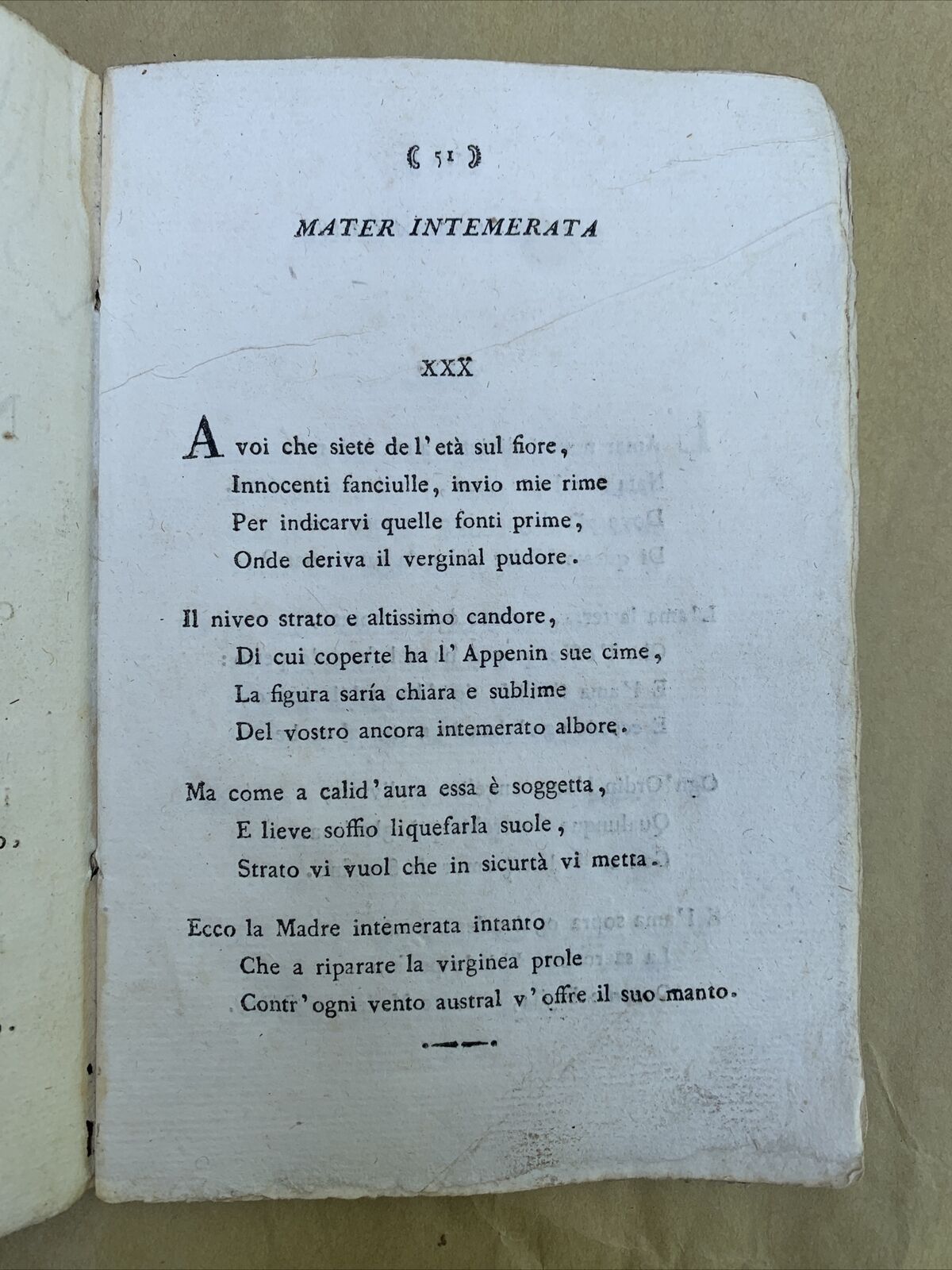 ULTIME POESIE DEL CANONICO K. ALBERTO BACCANTI - Casalmaggiore 1804, Bizzarri ed