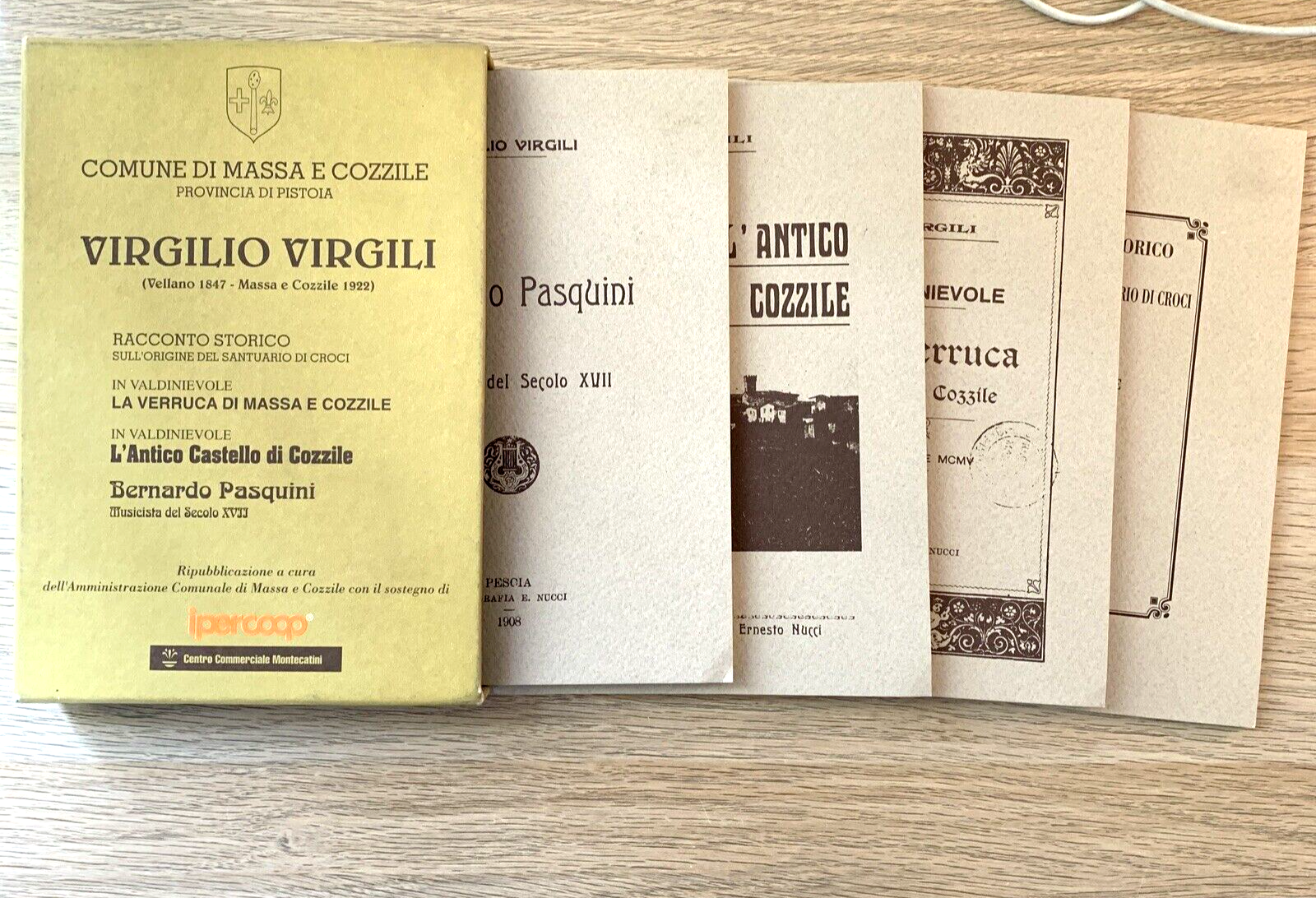 VIRGILIO VIRGILI - Comune di Massa e Cozzile provincia di Pistoia. 4 voll. #