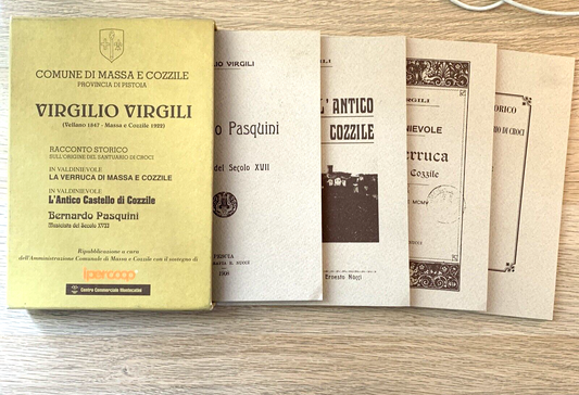 VIRGILIO VIRGILI - Comune di Massa e Cozzile provincia di Pistoia. 4 voll. #