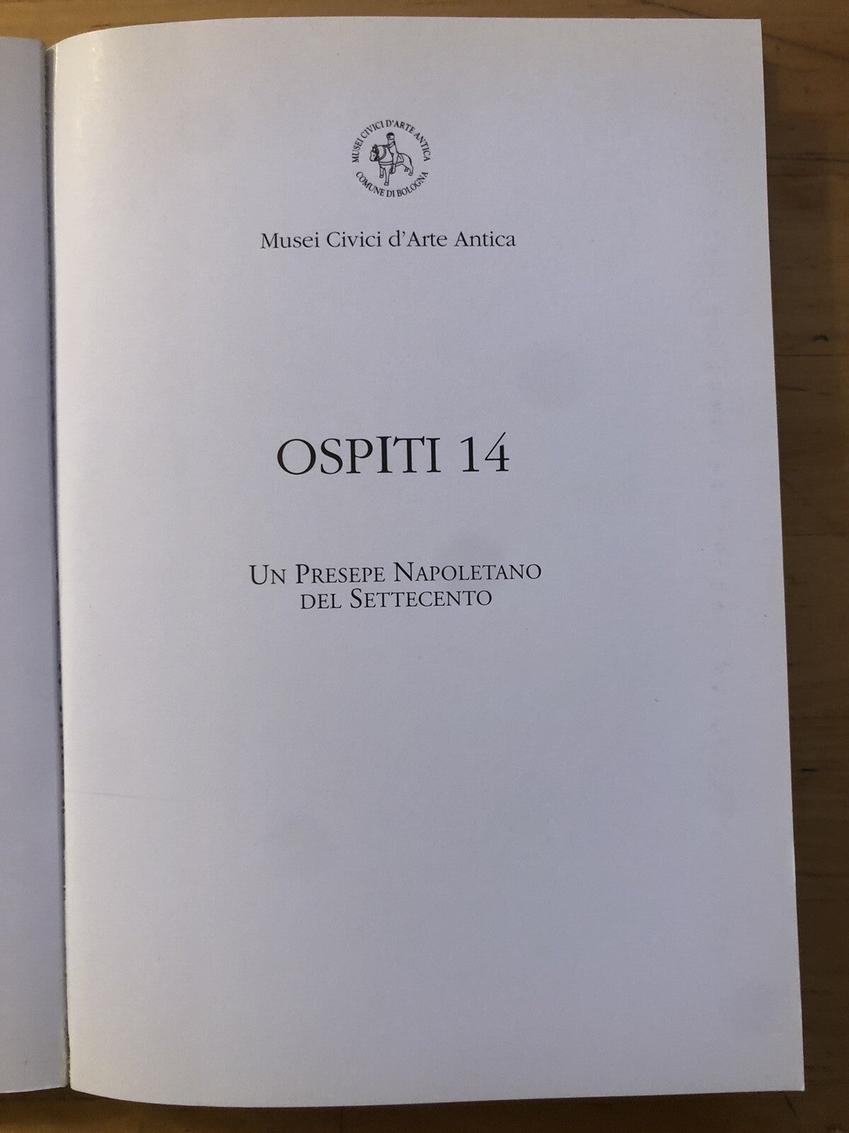 Un presepe Napoletano del settecento, ospiti 14, musei civici d'arte antica 2000