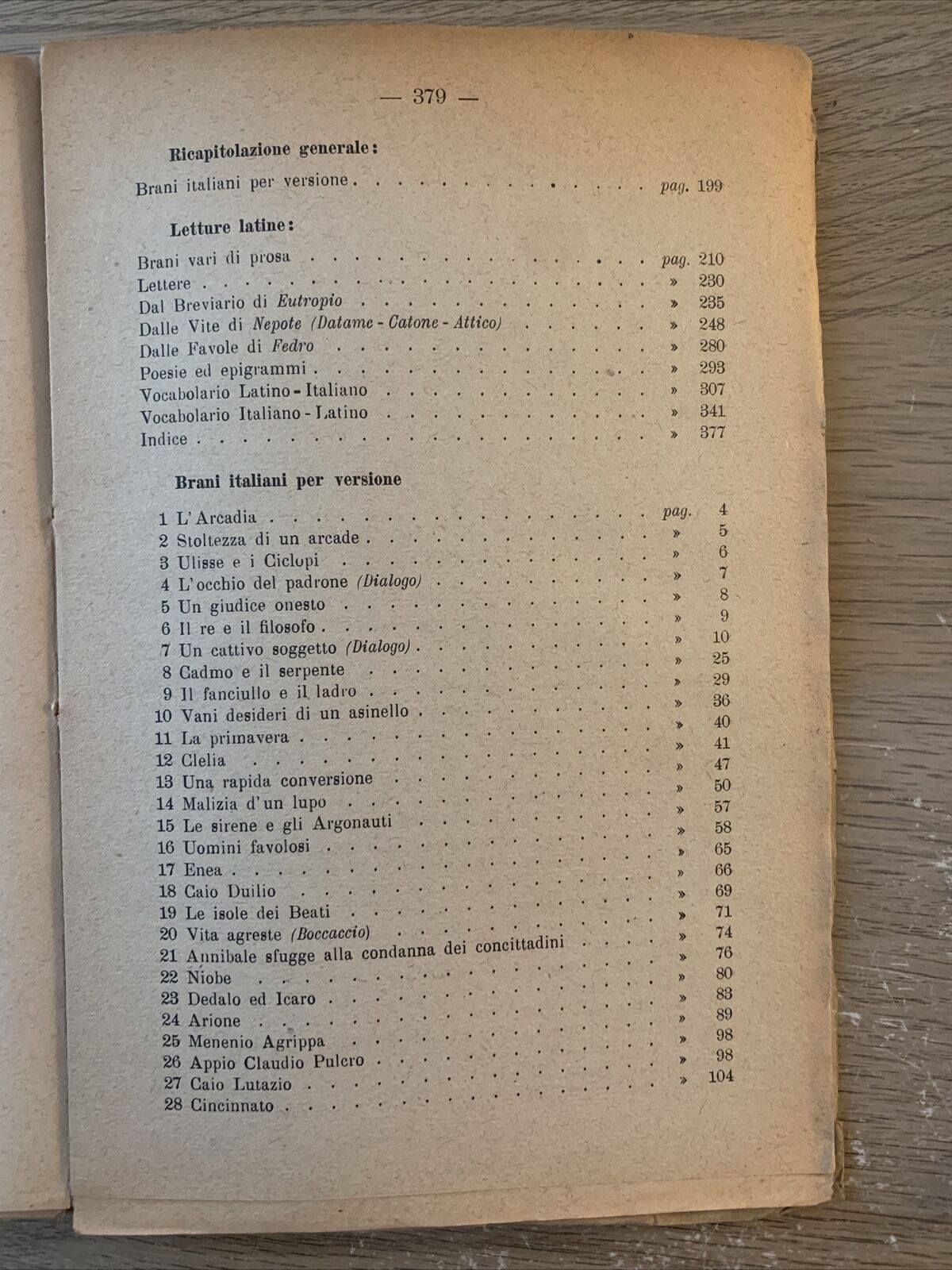 ESERCIZI E LETTURE LATINE parte seconda Eugenio Turazza 1922