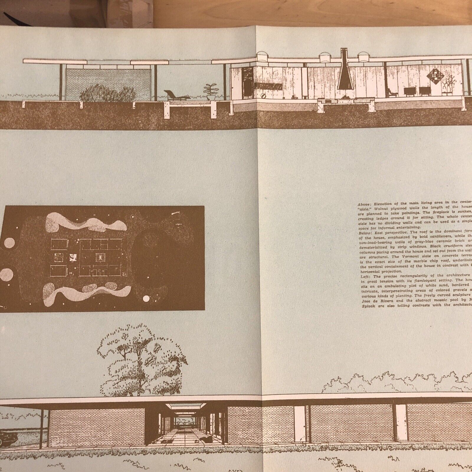 INTERIORS MAGAZINE MARCH 1954 Olga Gueft - Interiors, design, architecture
