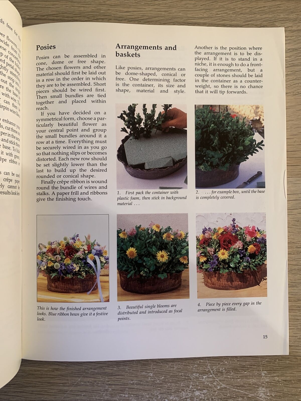 Fiori secchi decorazioni idee, lingua inglese. Dried Flowers Ideas. Hamlyn