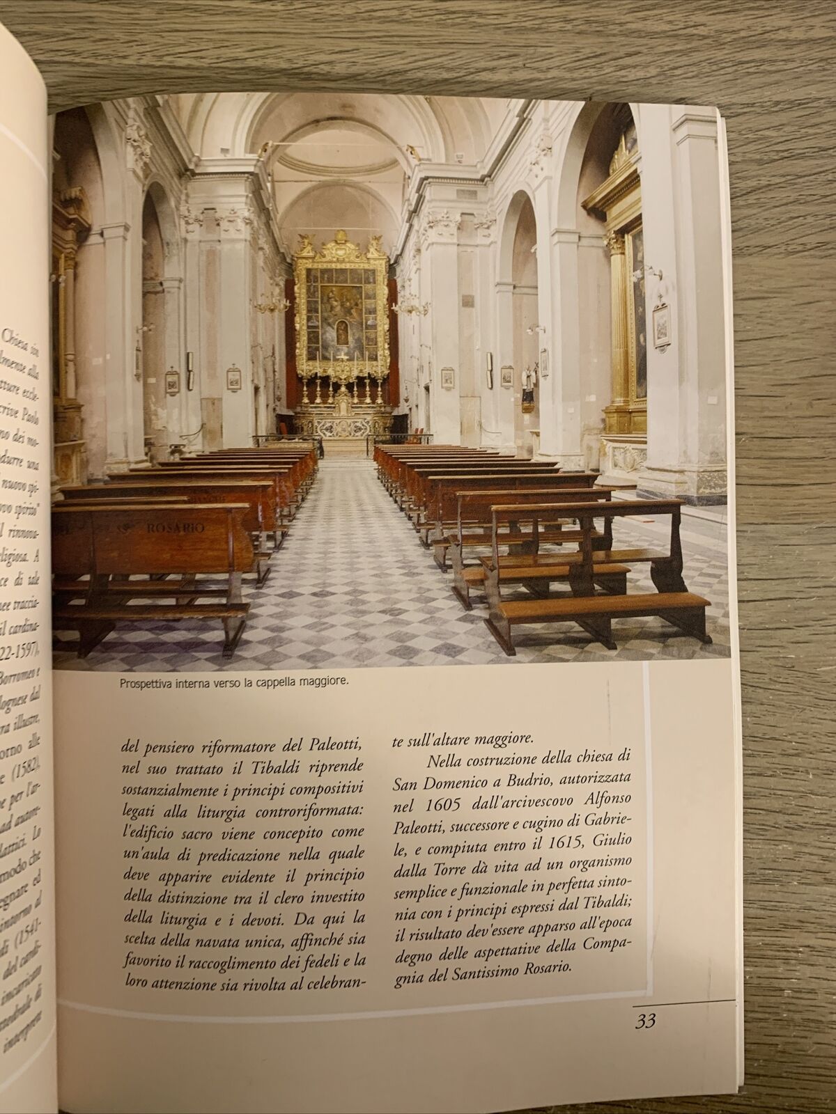 BUDRIO . . . La chiesa di San Domenico a . . Guida storico-artistica. F. Caprara