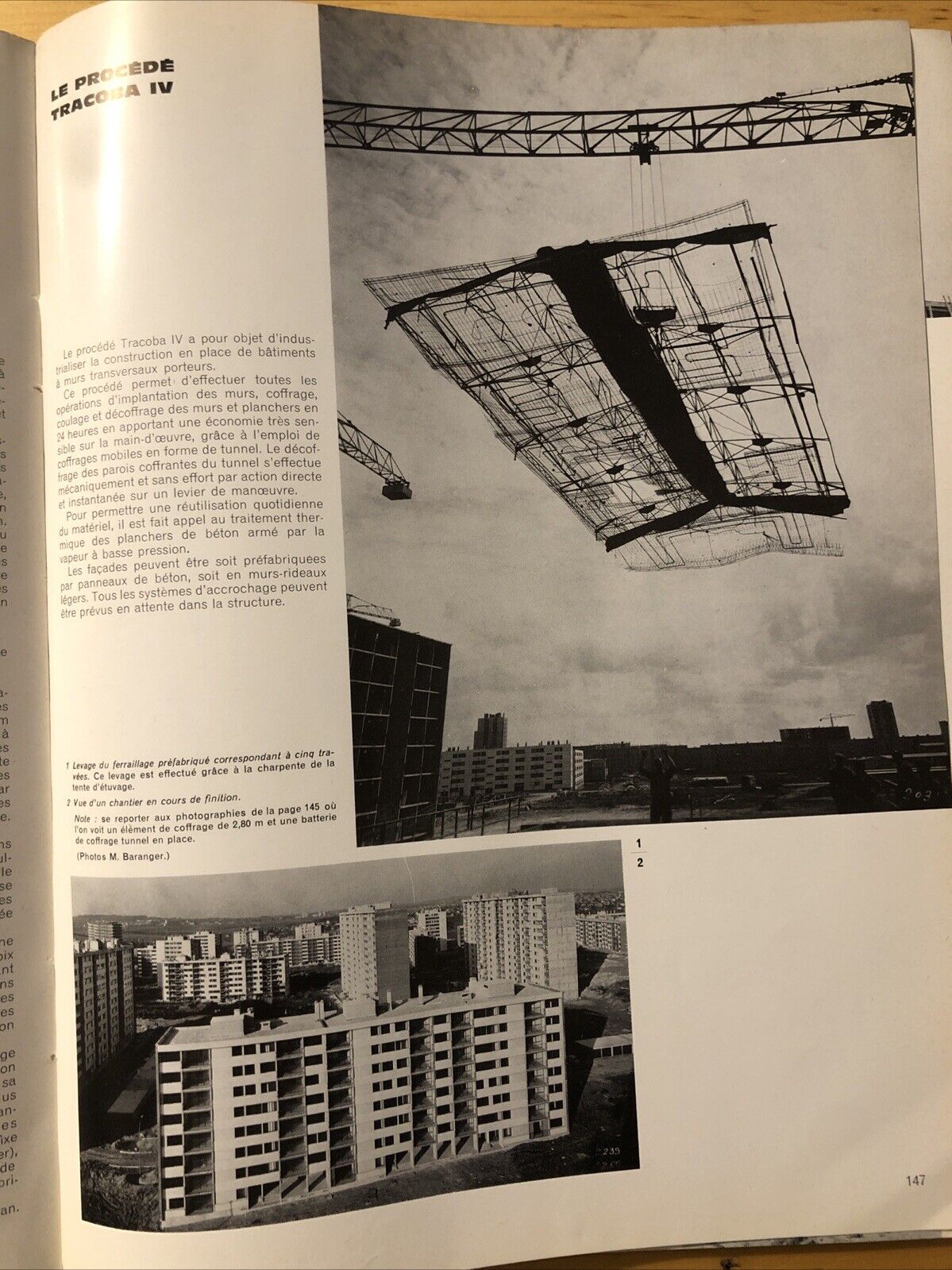 Techniques & Architecture Industrialisation du Batiment 1965