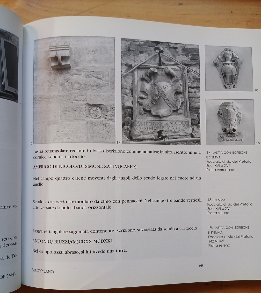 Vicopisano il patrimonio culturale Prov. Pisa, M. Burresi - Pacini editore 2000