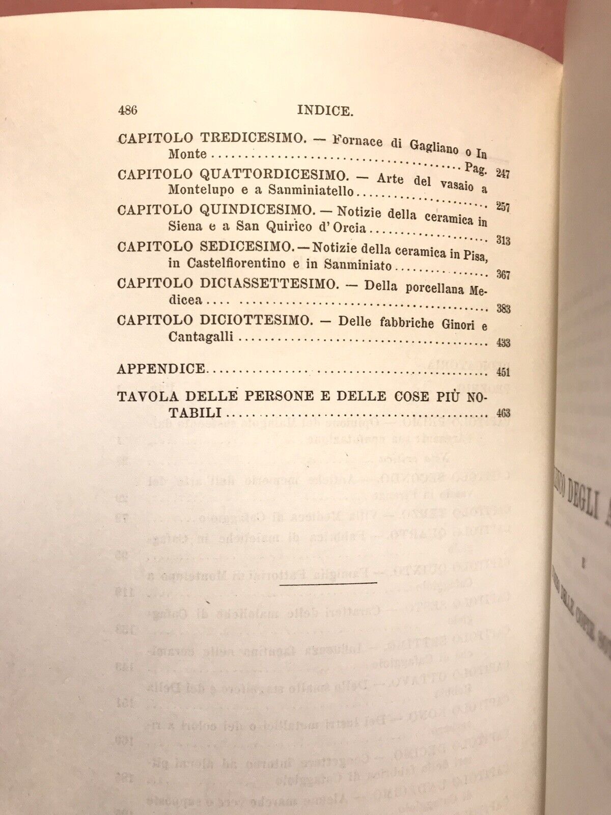 Di Cafaggiolo E D’altre Fabbriche Di Ceramiche In Toscana, Gaetano Milanesi.