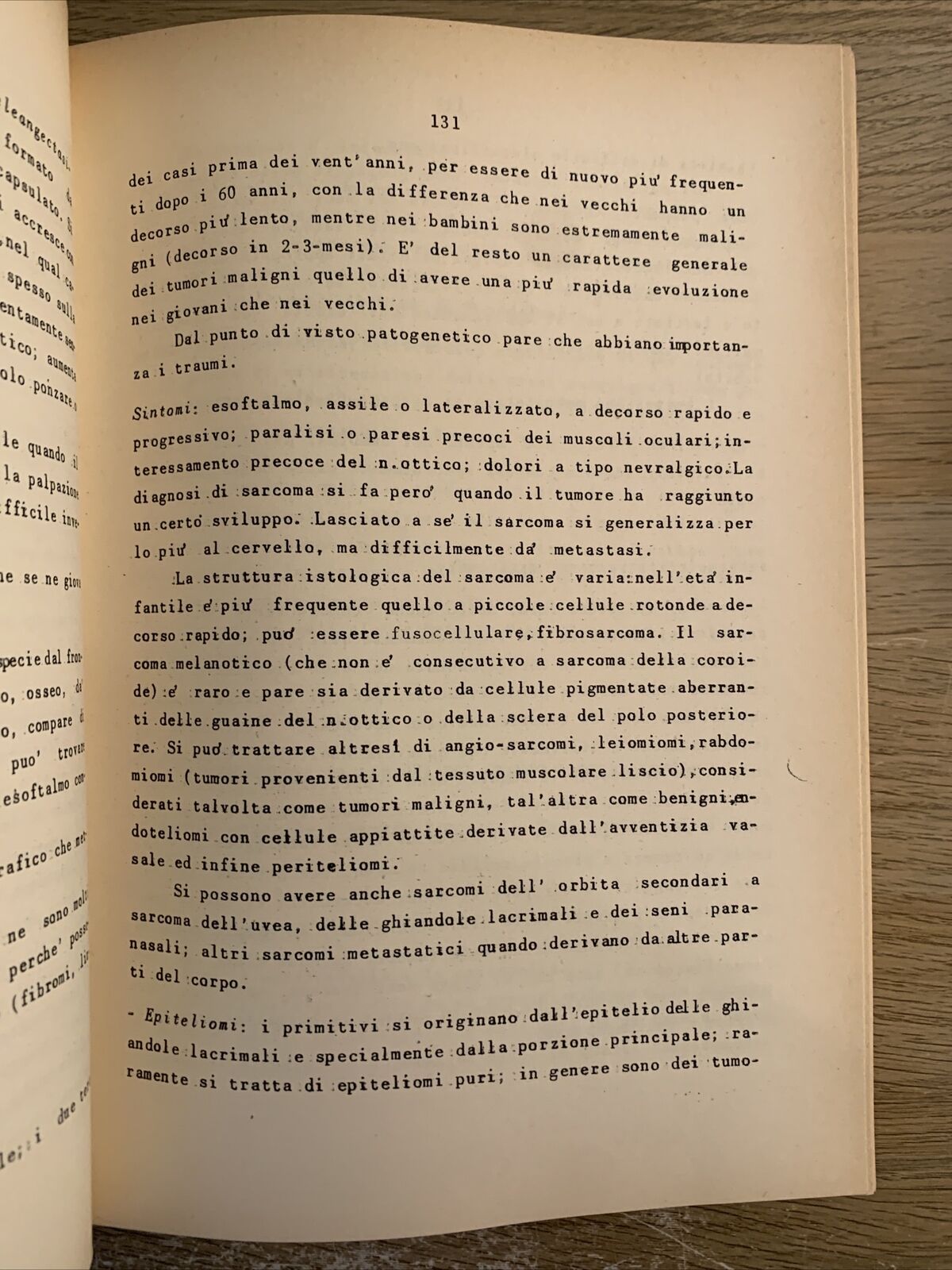 APPUNTI DI CLINICA OCULISTICA. PROF. D'ERMO, SPERANDIO. EDITRICE UNIVERSO 1957