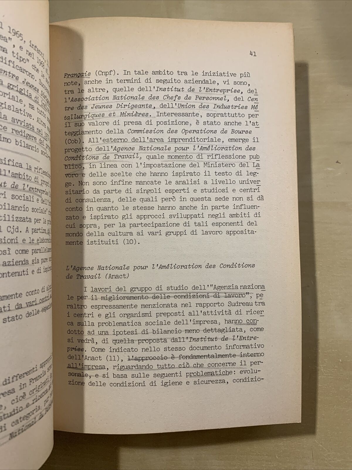 IL BILANCIO SOCIALE DELL'IMPRESA - DE SANTIS, VENTRELLA. Franco Angeli 1980