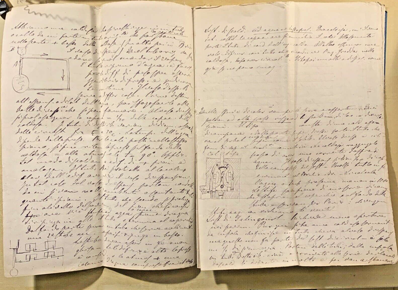 FISICA TECNOLOGICA - Università di Pavia, appunti del 1878 #