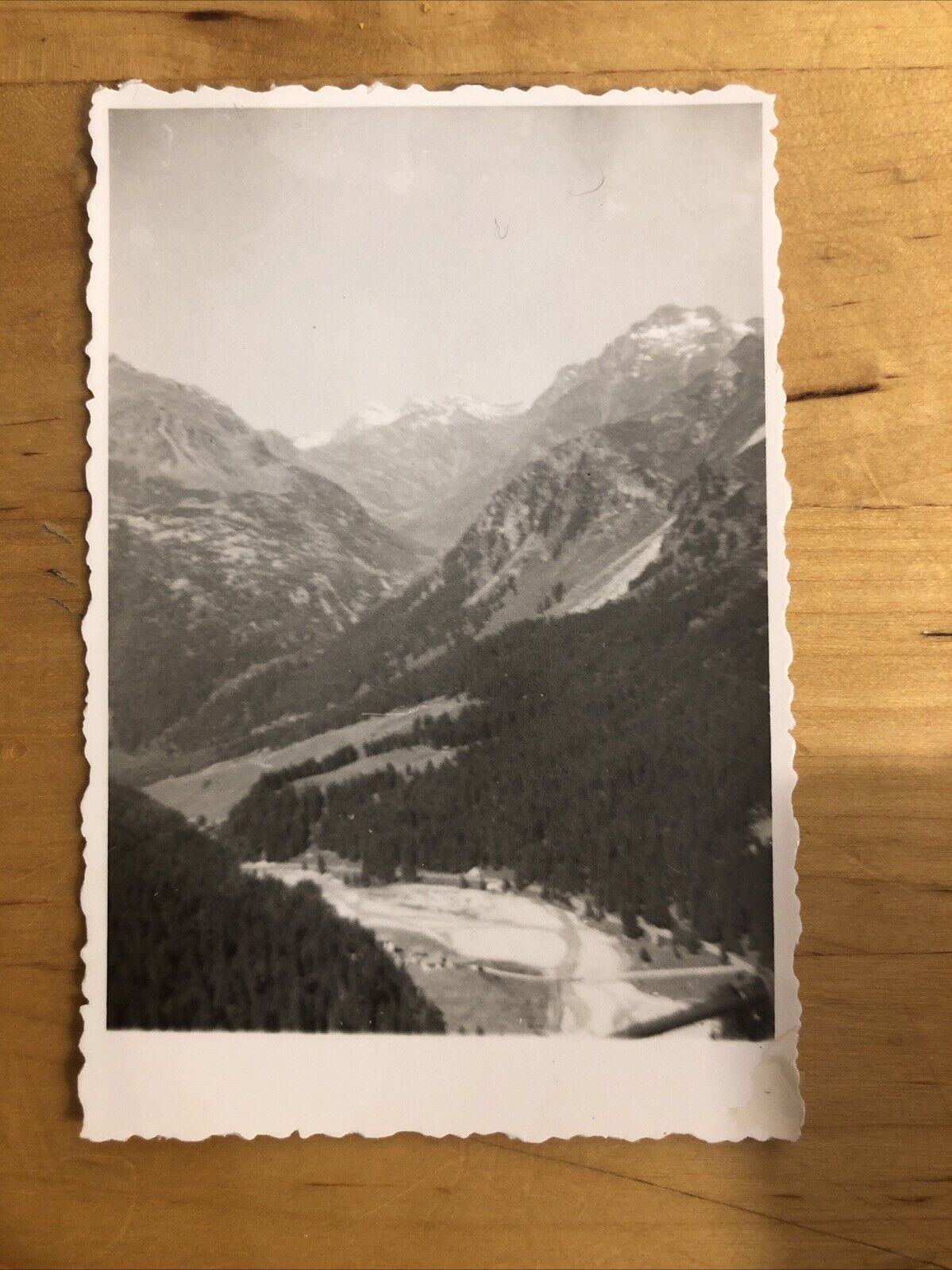 FOTOGRAFIA - AUSTRIA VERSO GARMISCH 1957