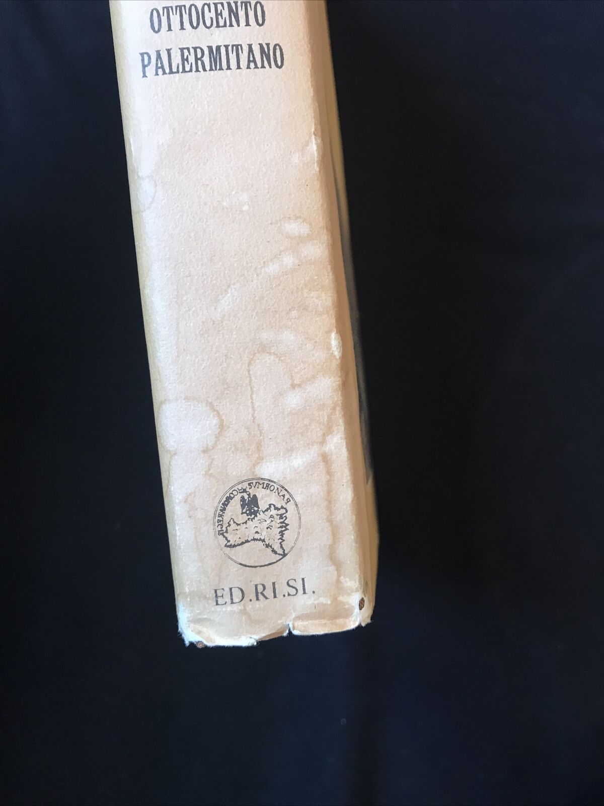 Oreste Lo Valvo L'ULTIMO OTTOCENTO PALERMITANO Edizioni Ristampe Siciliane 1986