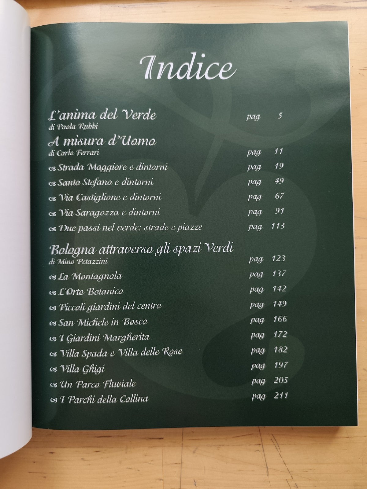 Bologna nel verde parchi e giardini della città - L'inchiostroblu 2002