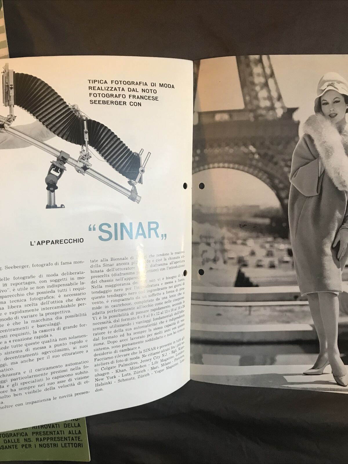 RASSEGNA, IPPOLITO CATTANEO rivista - N. 16, 1962 - Fotografia strumenti
