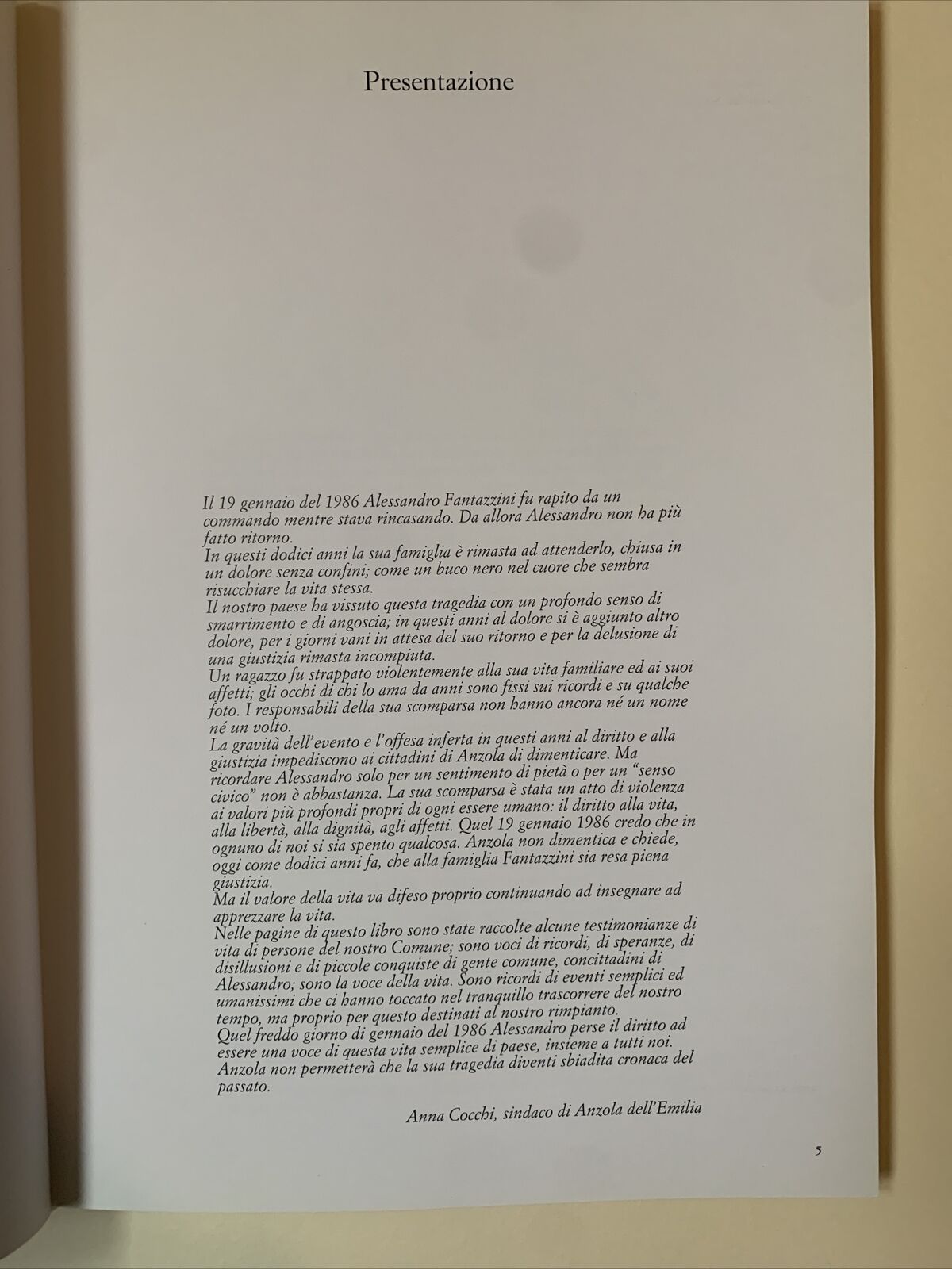 La vita assente - Maurizio Garuti, Pettazzoni. Roberto Roversi, buriburi 1999 #