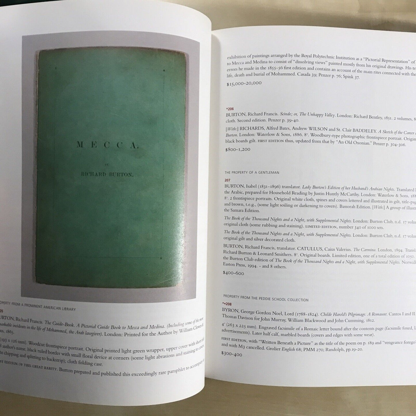 Fine Printed Books Manuscripts including Americana AUCTION CATALOG Christie's