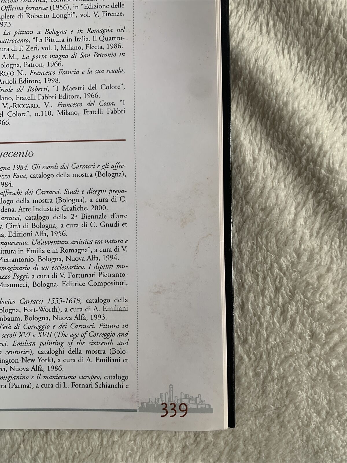 L'arte a Bologna - Eugenio Riccomini. Il Domani 2003