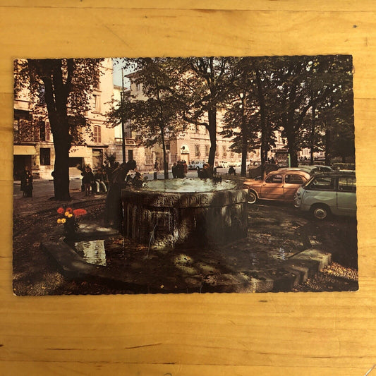 CARTOLINA - MILANO PIAZZA DI S. FRANCESCO,  NON  VIAGGIATA