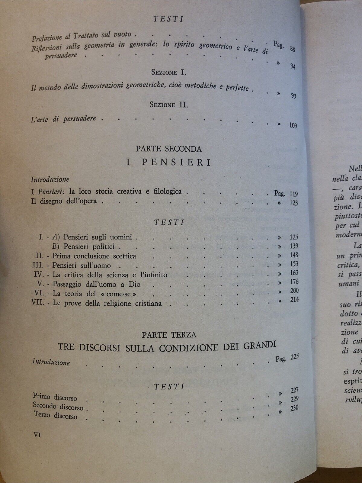 Blaise Pascal, pensieri scritti scientifici e politici Adele Canilli, Liviana ed