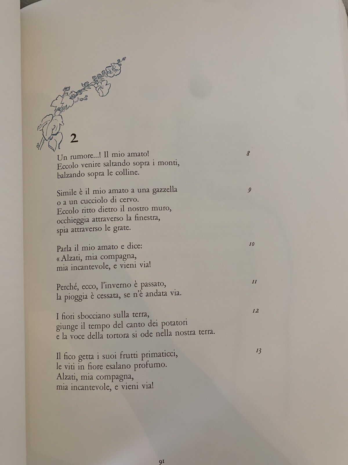 Cantico dei cantici, Pierre Boncompain. Art'e', G. Ravasi 2002