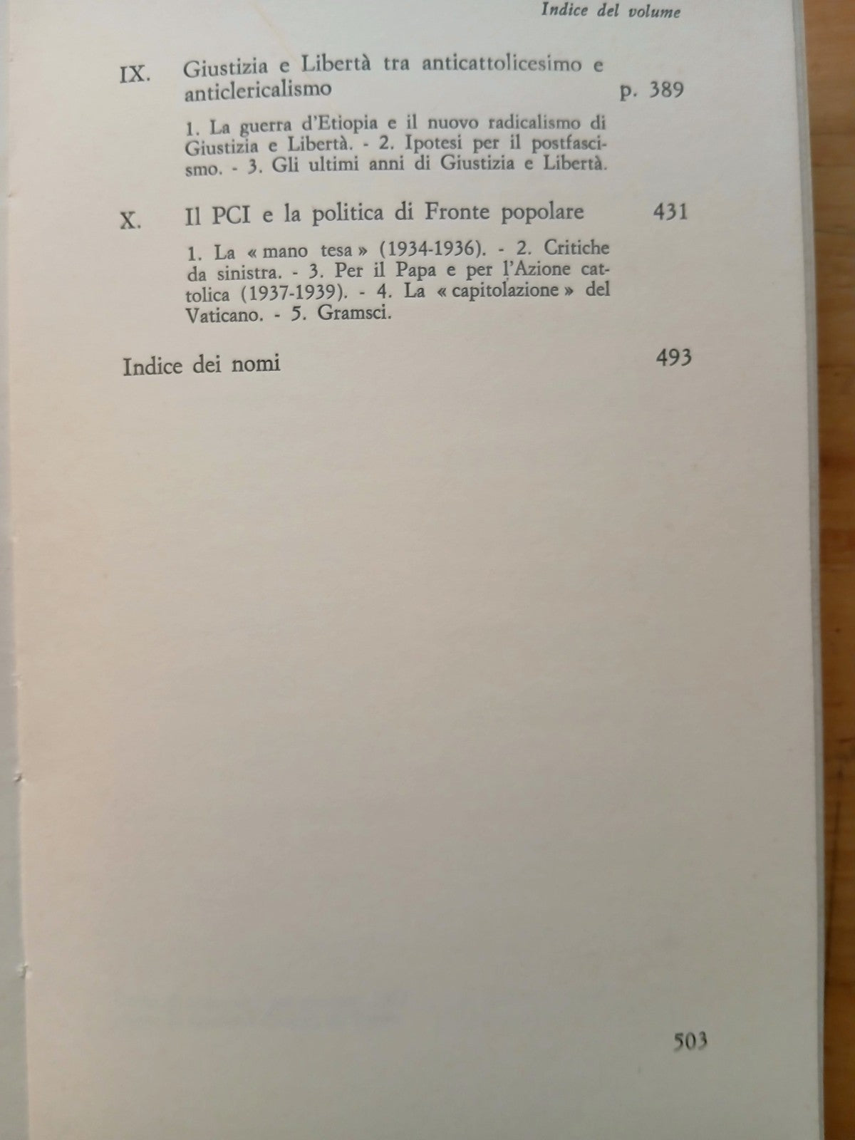La questione cattolica nella sinistra Italiana 1919-1939, P. Giorgio Zunino 1977