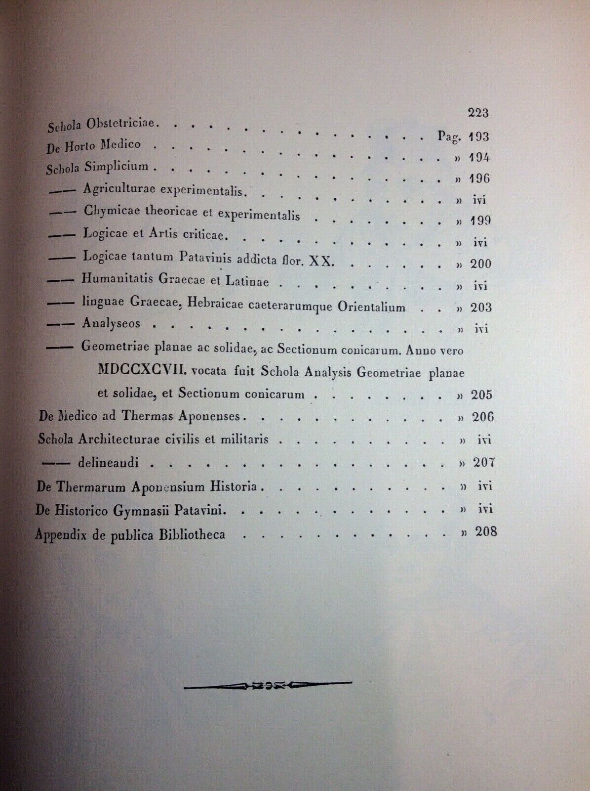 FASTI GYMNASII PATAVINI, FRANCISCO MARIA COLLE, GIUSEPPE VEDOVA,COPIA ANAS.FORNI