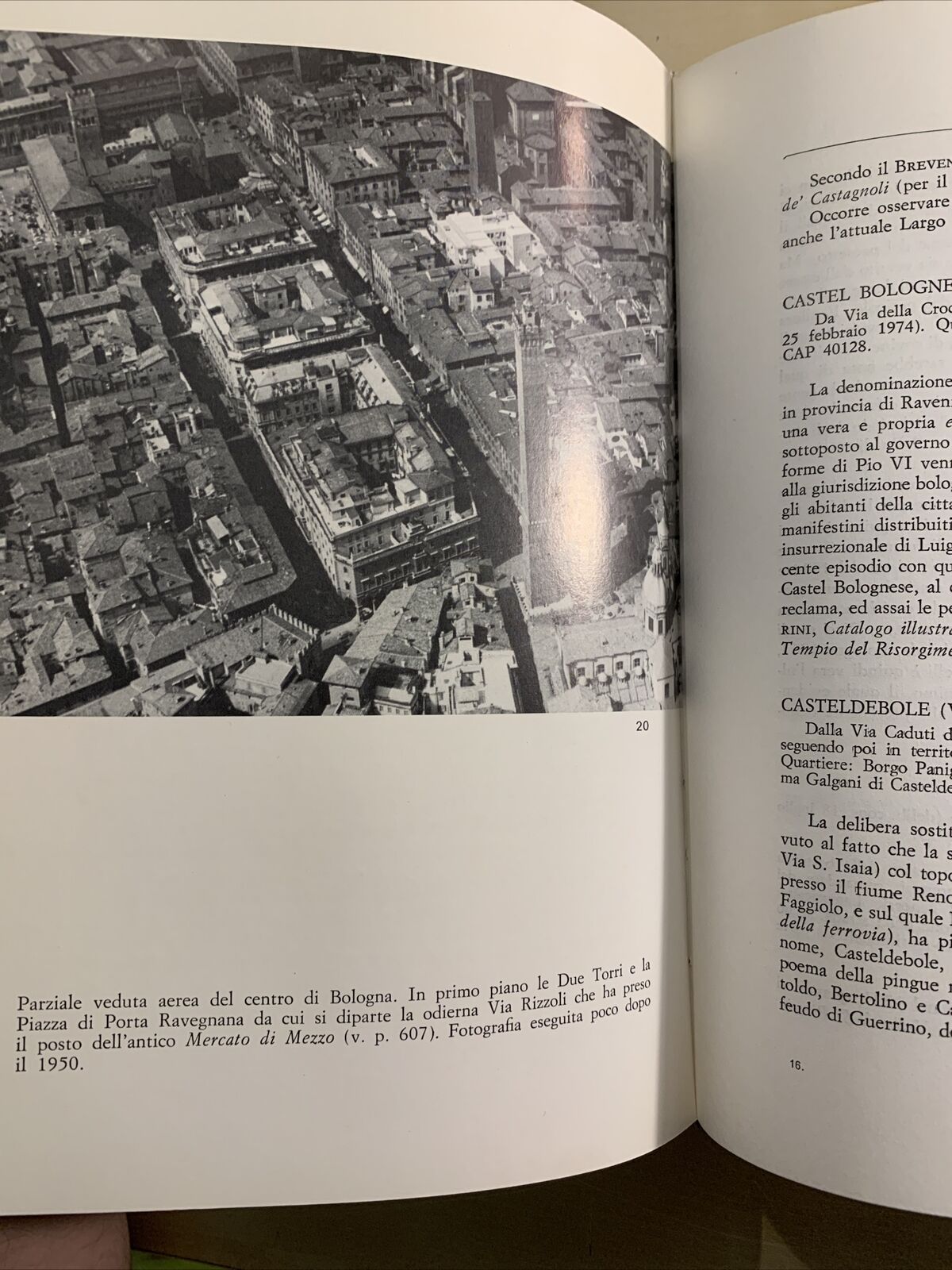 LE VIE DI BOLOGNA - MARIO FANTI. Saggio di toponomastica storica #