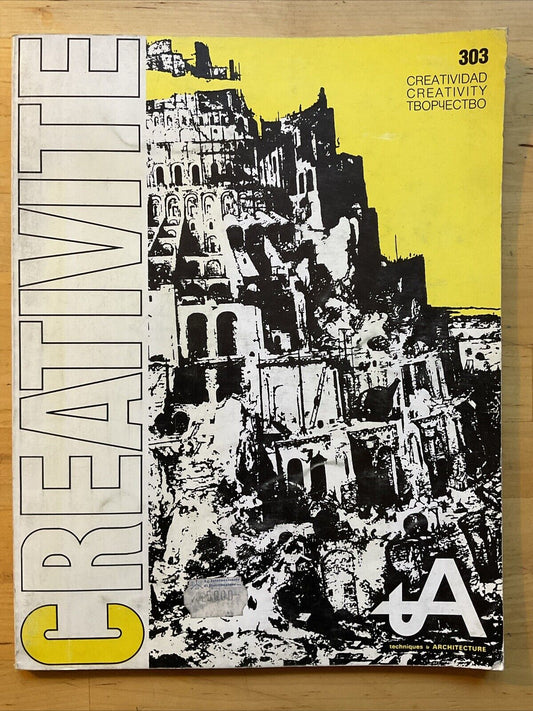 Techniques & Architecture - Creativite. N. 303 Mars 1975 ARCHITETTURA RIVISTA