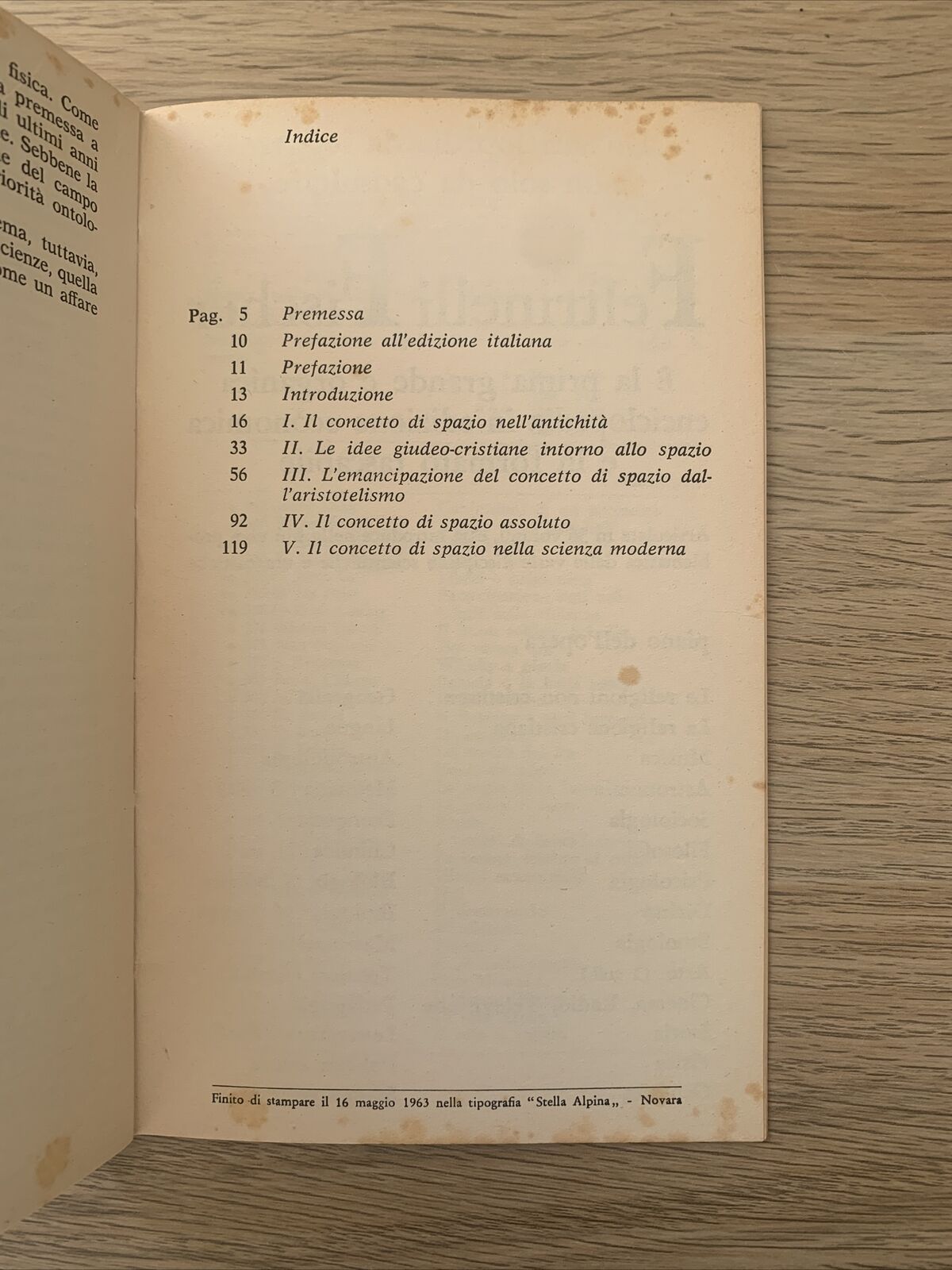 STORIA DEL CONCETTO DI SPAZIO - Max Jammer, **PRIMA EDIZIONE 1963, Feltrinelli #
