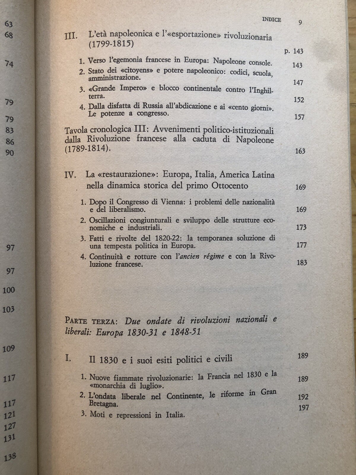La civiltà europea nella storia mondiale XVIII/XIX secolo A. Caracciolo, Mulino
