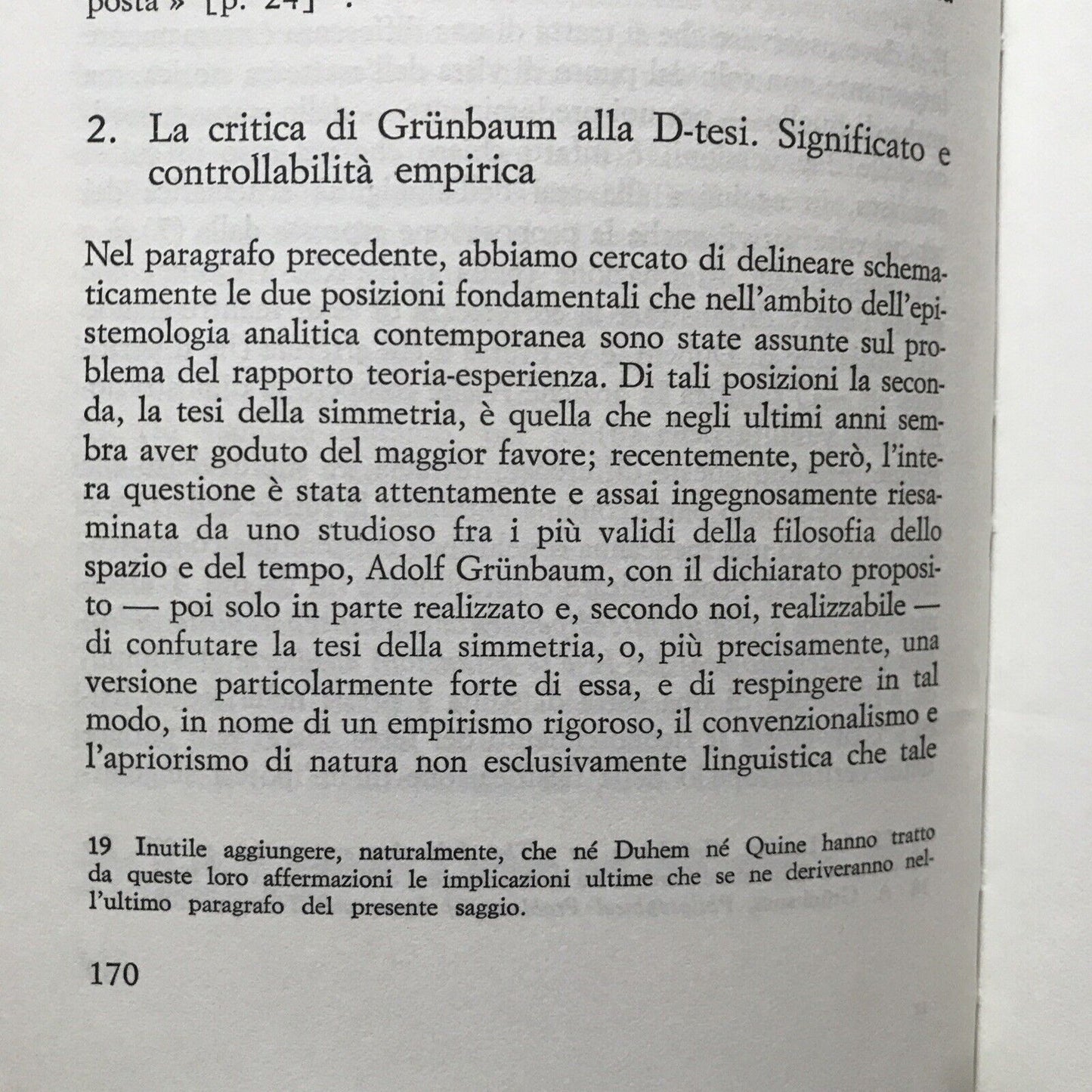 PAOLO PARRINI - Linguaggio e teoria, due saggi di analisi filosofica 1976 #