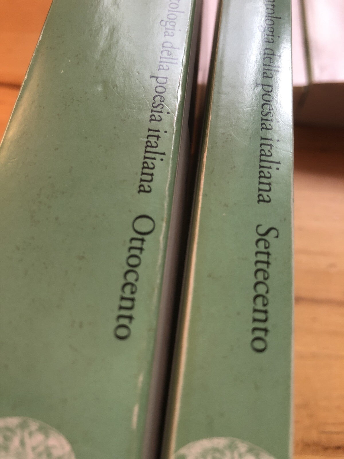 Antologia della poesia italiana Einaudi tascabili. 4 volumi Cesare Segre, Ossola
