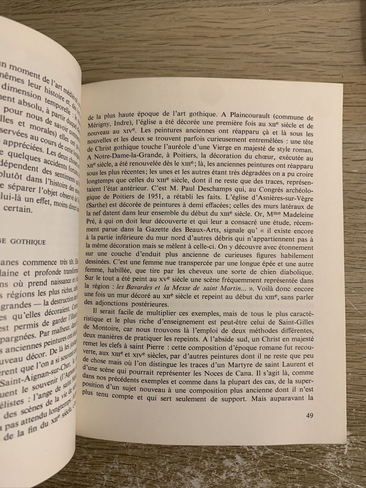 Paul Henry Michel, la fresque romane. idées arts. Gallimard 1961