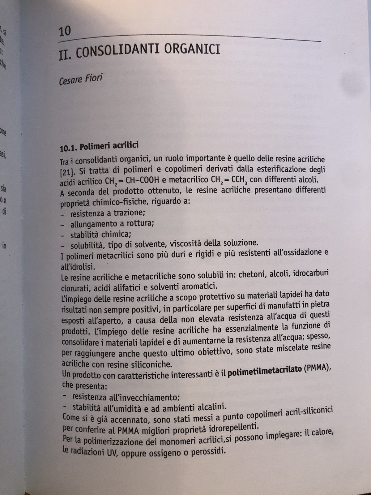 Restauro manutenzione conservazione dei beni culturali, materiali prodotti tecni