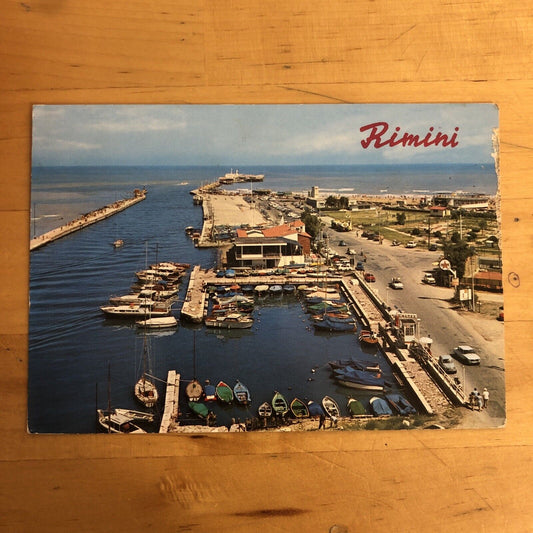 CARTOLINA RIMINI 1969 VIAGGIATA