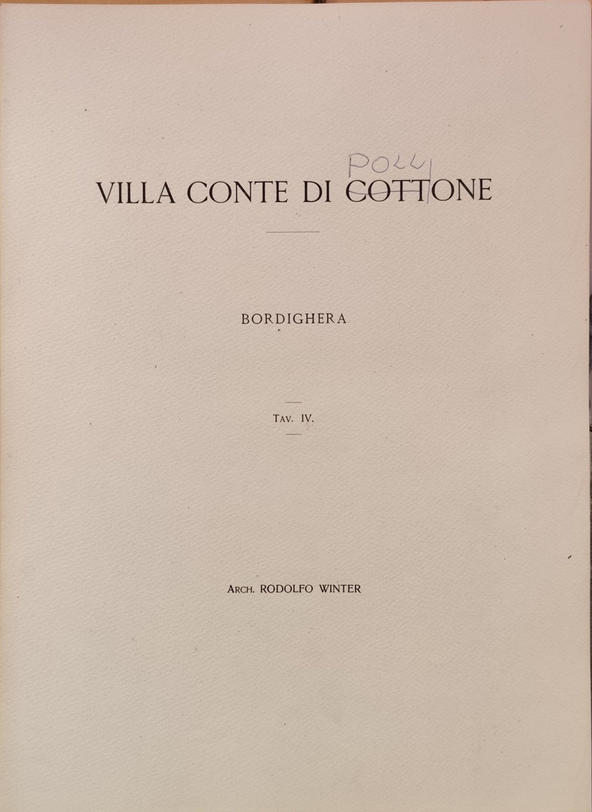 Ville e Castelli d'Italia, Riviera Ligure, Vittorio Cicala 1917, Gustavo Modiano