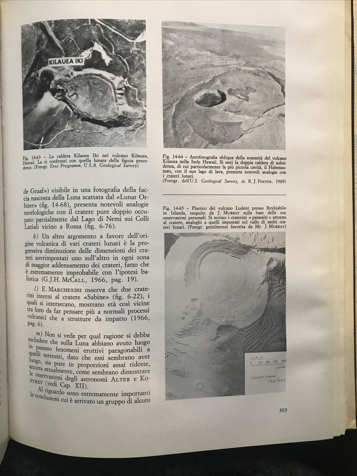VULCANI E BOLIDI SULLA LUNA E SU MARTE - Piero Leonardi, Vallagarina ed. 1971
