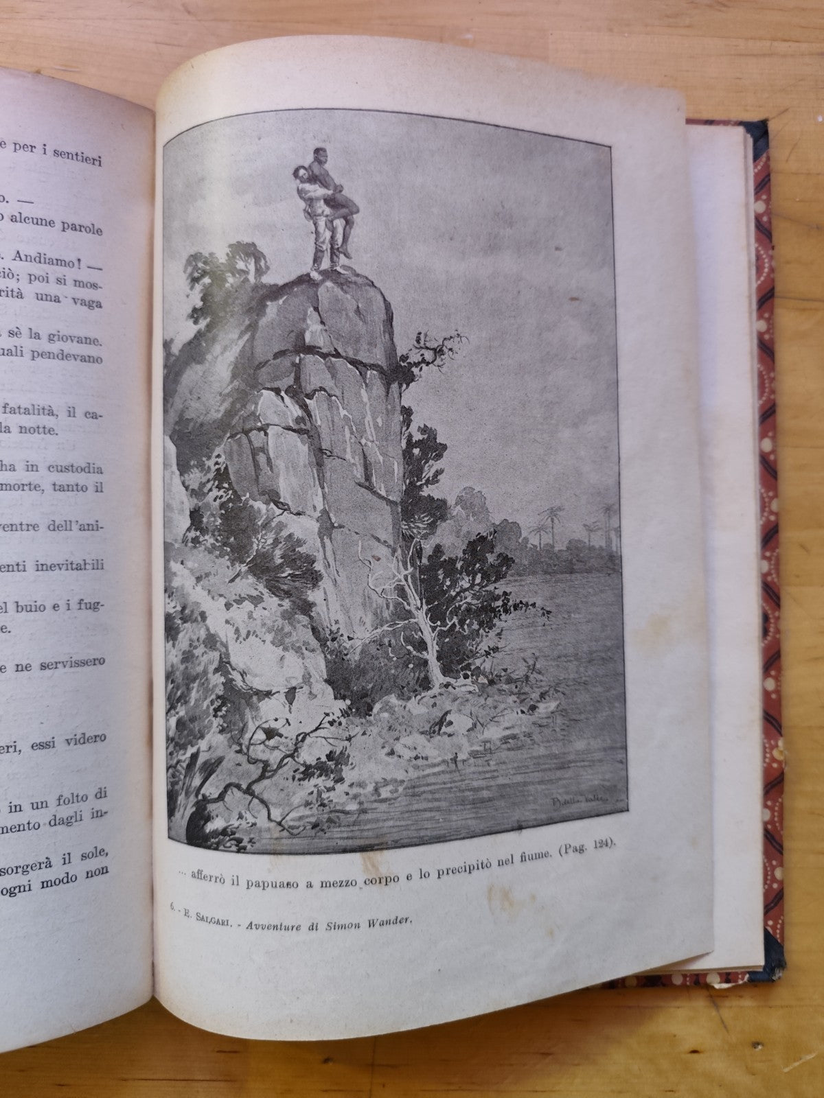 Avventure di Simon Wander - Emilio Salgari 1931, Sonzogno editore