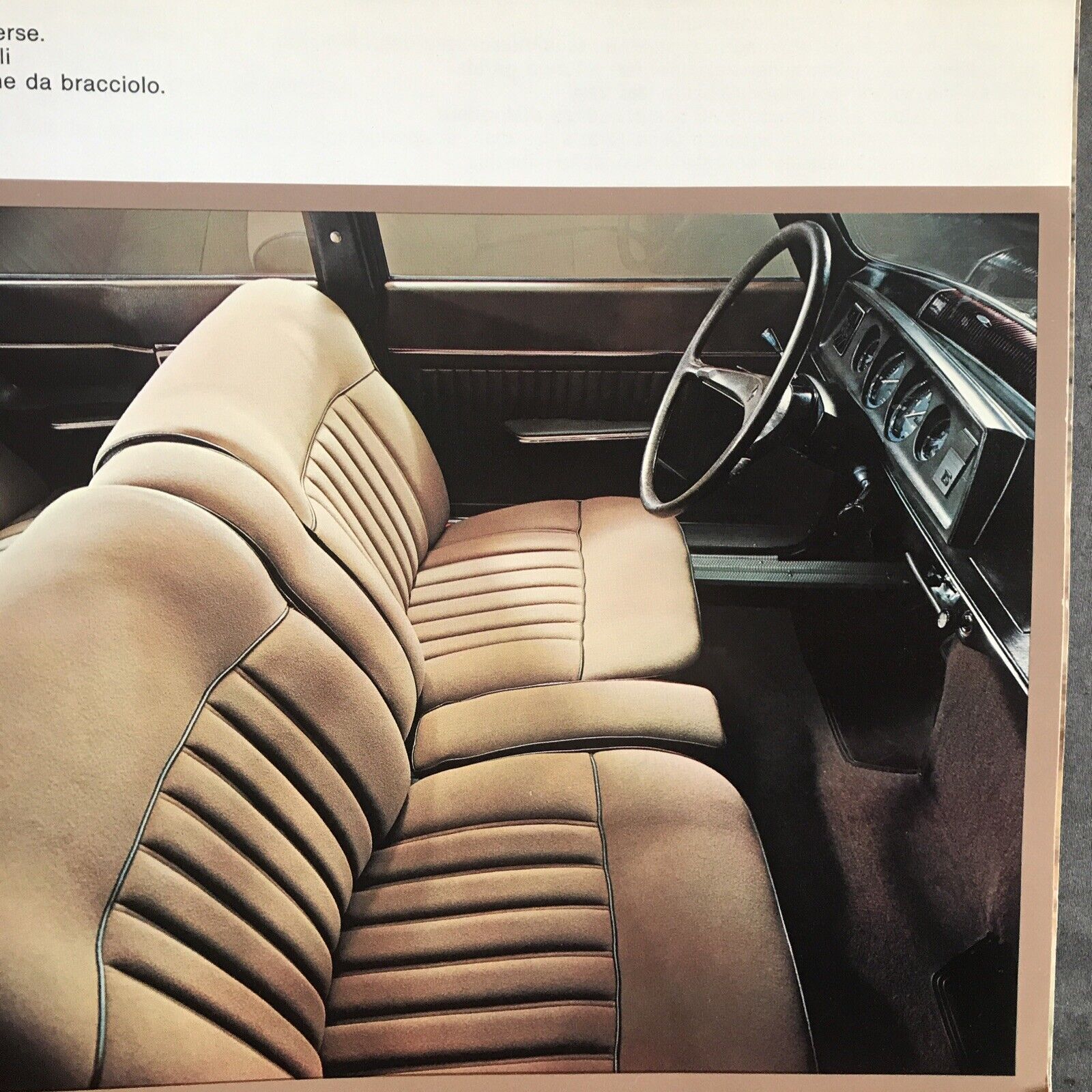 RENAULT 16TS - opuscolo pubblicitario Brochure vintage