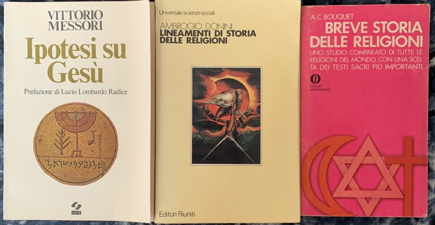 Storia delle religioni, Ipotesi su Gesù, lineamenti di storia delle religioni