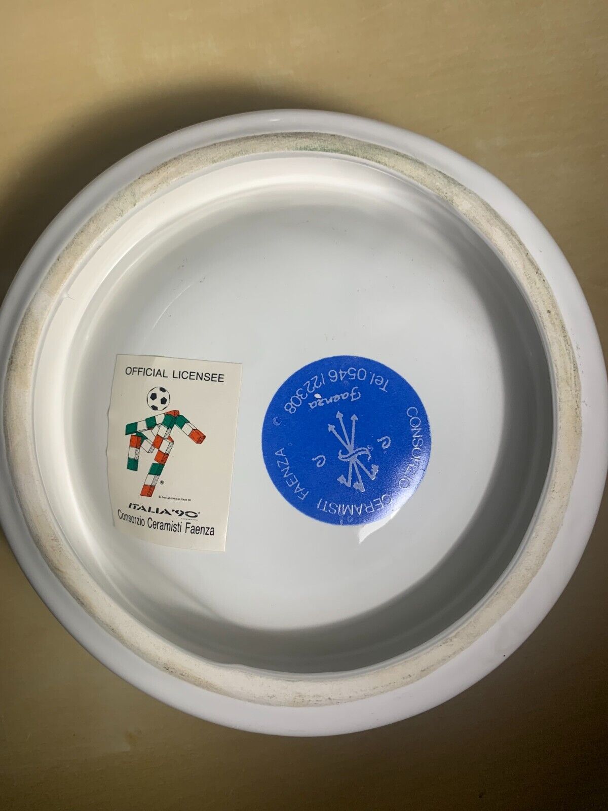 POSACENERE ITALIA '90. CERAMICHE FAENZA. MONDIALI CALCIO. Modernariato - Vintage