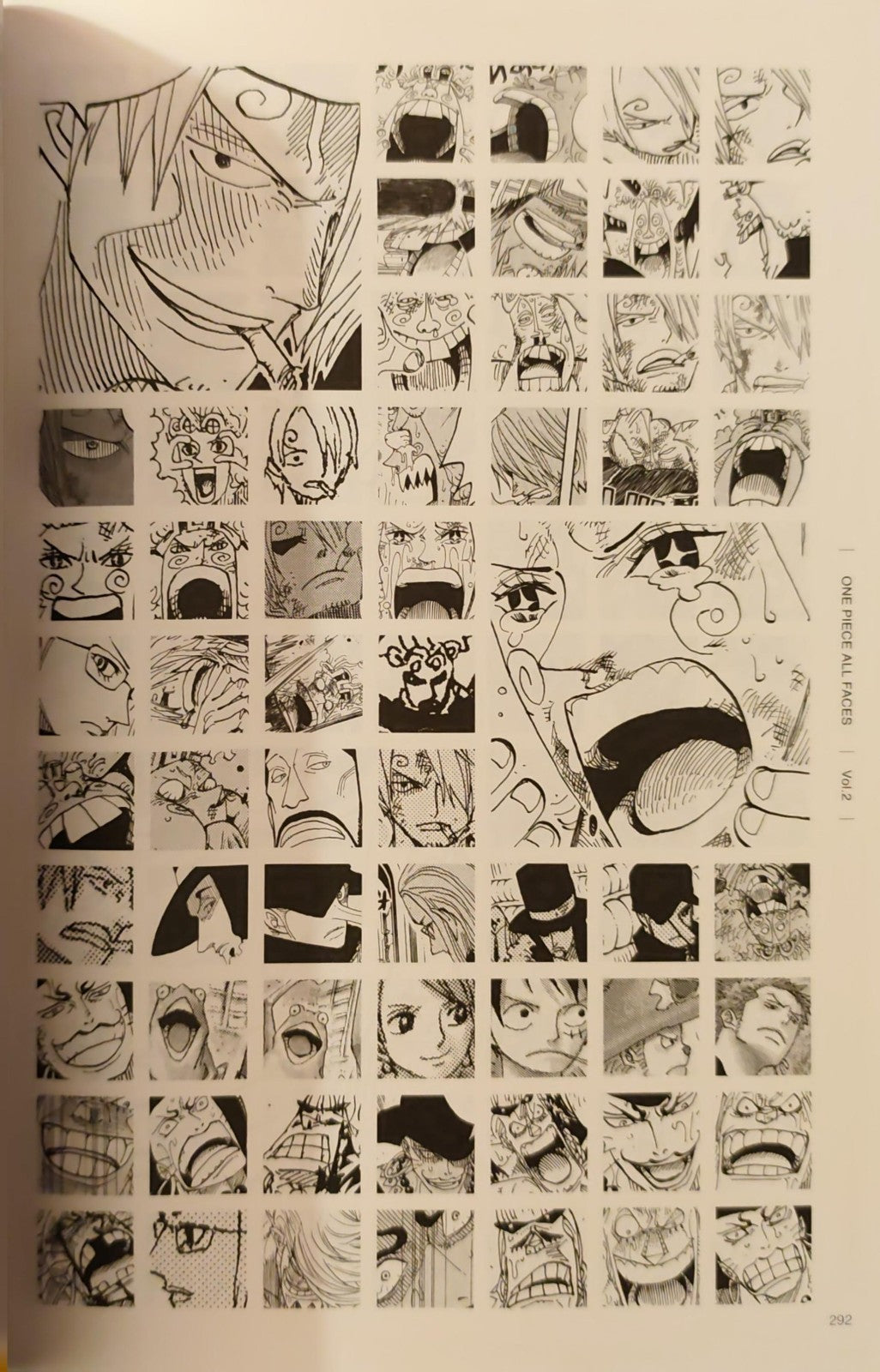 ONE PIECE - all faces 2. Eichiro Oda Shueisha 2022