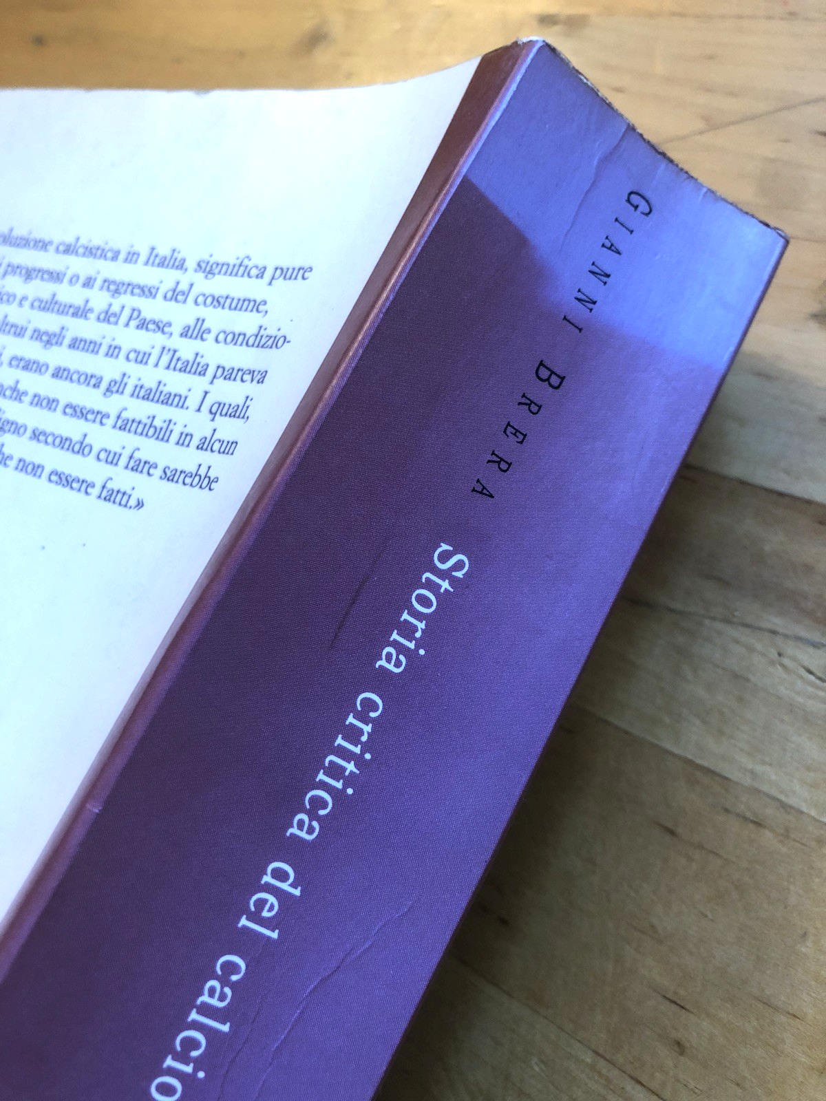 Storia critica del calcio Italiano, Gianni Brera. Baldini & Castoldi 1998